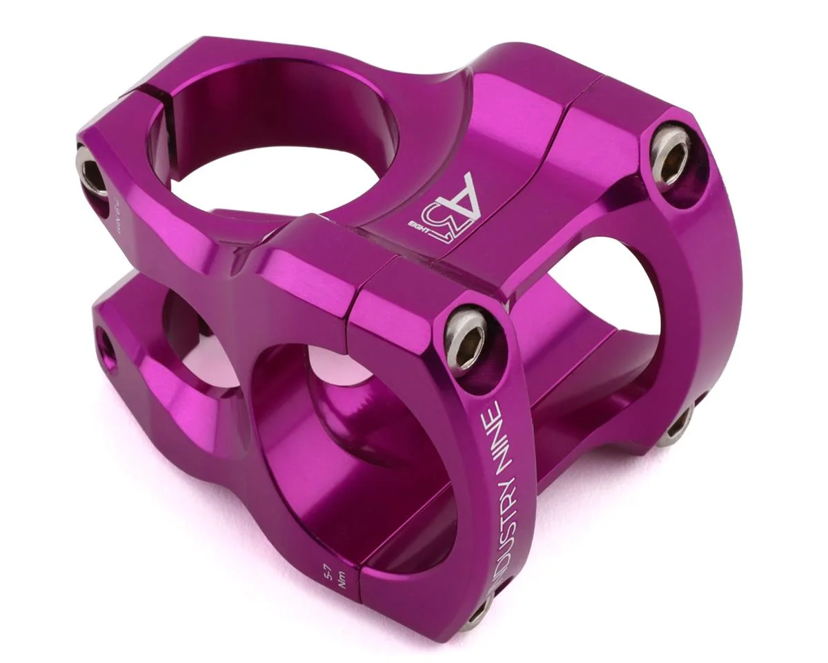 Industry Nine A318 stem (Purple) (31.8mm) (30mm) (8°)